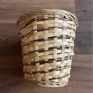 🔥4/$20 Wicker Waste Basket/Bin